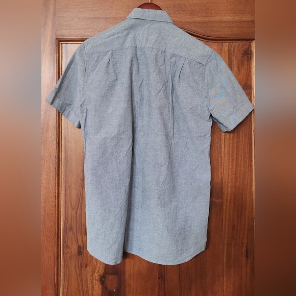 Lacoste Regular Fit Navy Cotton Short Sleeve - Picture 3 of 4